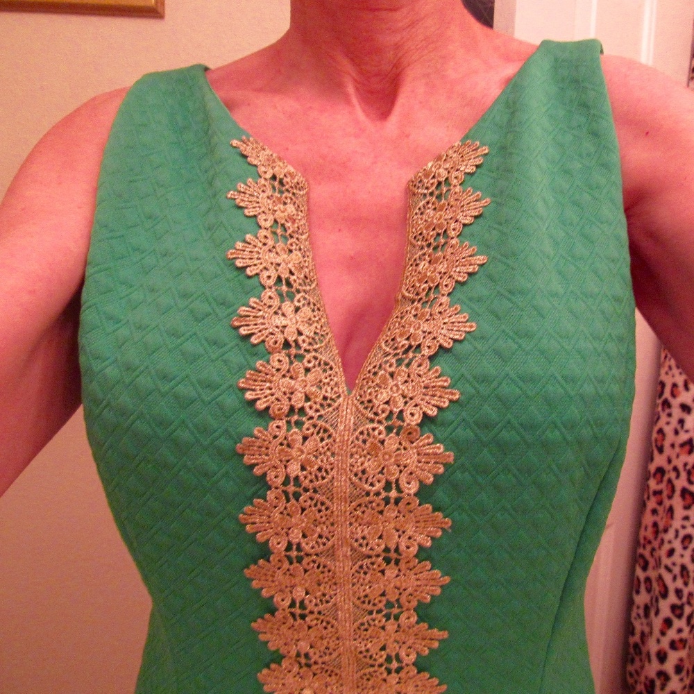 Pappagallo The Brooke Dress-Kelly Green-New w/Tags